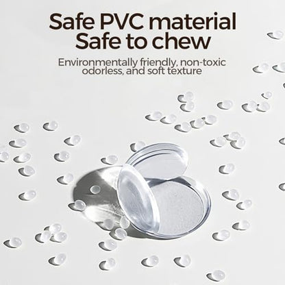 10Pcs Table Corner Protectors,Corner Guards,Clear Edge Safety Bumpers to Cover Sharp Furniture,Drawers,Cabinets, Round