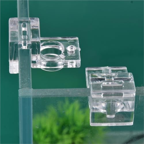 Aquarium lid Clips 16Pcs Fish Tank Acrylic Clip 4.5/5/5.5/6/8/10/12/15mm Aquarium Lid Cover Support Holder Bracket Clamp Stand Aquarium Supplies(5.5mm) - color: 5.5mm