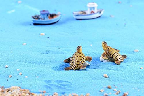 2xSucculent Plants Micro Landscape Mini Turtle Resin Miniature Figurines Ornament for Aquarium Garden Bonsai Home Decoration Very Practical and Popular Fashion professionals