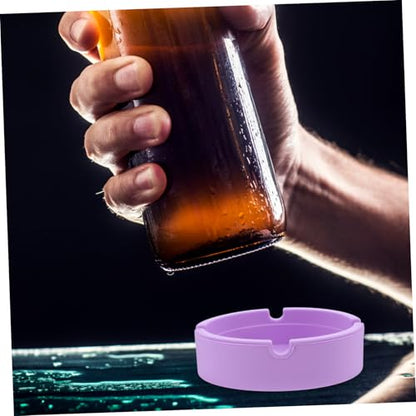 LABRIMP Non Slip Silicone Coaster Pad for Wine Beer Bottles Food Grade Silicone Holder with Slip Texture for Home Bar and Parties Inner