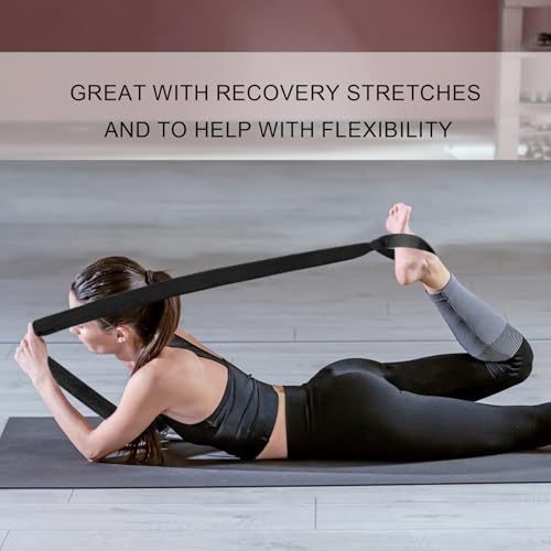 A AZURELIFE [MAT NOT Included] Yoga Mat Sling, Yoga Mat Straps for Carrying, Easy-Cinch Yoga Mat Holder Strap - color: #2-black