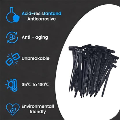 Nylon Universal Cable Tie Buckle, Multifunctional Automotive Self-Locking Zip Ties Clips for Car Repair-Fender, Engine Cover, Trunk Liner, Zipper Clip Fasteners Replaces Screws,50PCS