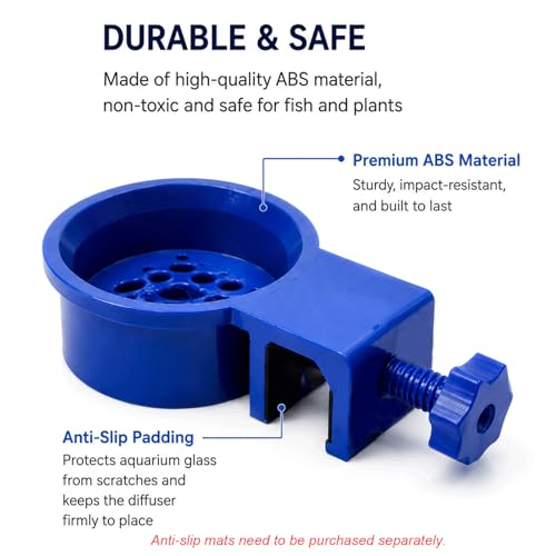 XL Water Change Diffuser, 3D Printed Aquarium Flow Buffer Compatible with Rimless or Rimmed Tanks, Stable Fish Tank Filler for Substrate Protection, Essential Maintenance Tool