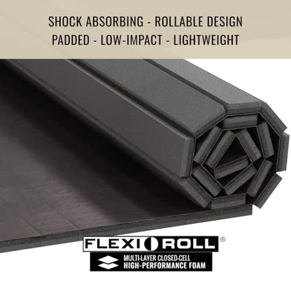 Dollamur 10'x10'x1.25" Jiu-Jitsu Mat - color: Black
