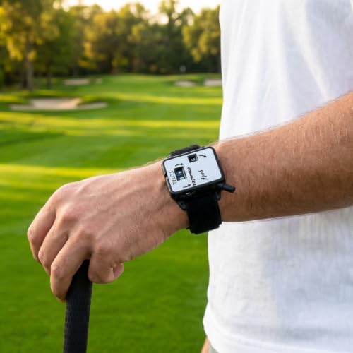 Sosoport Golf Wrist Score Counter Square Scorekeeper with Strap