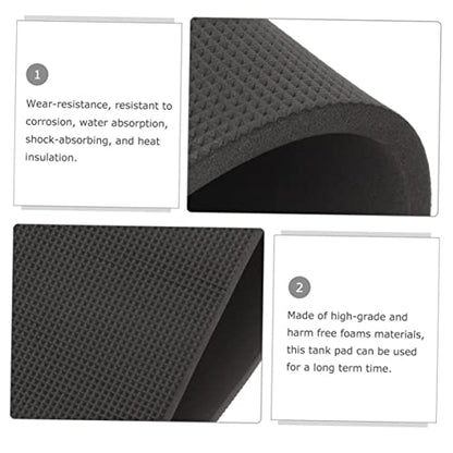 Thickened Fish Tank Mat Non- Aquarium Bottom Pad for Enhanced Stability Thick Cushion for Aquariums and Pets Protective Fish Tank Supply - size: 80X40CM