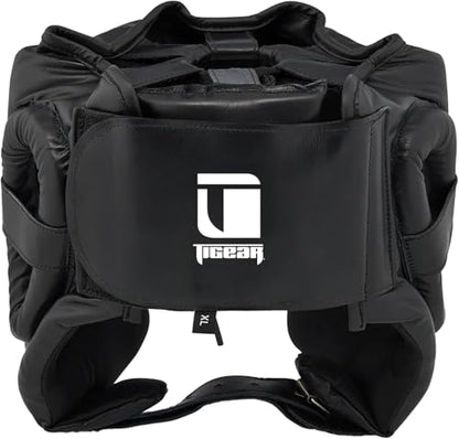 Tigear Core Boxing Headgear, Cheek and Chin Guard for Training and Sparring - Head Guard for Kickboxing, Muay Thai, MMA for Kids and Adults Unisex - size: Extra Small/Small