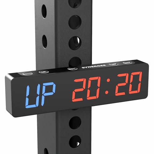 Synergee Programmable Magnetic Gym Timer with LED Display