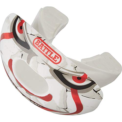 Battle Sports Oxygen Football Mouthguard - color: Red/White, size: One Size