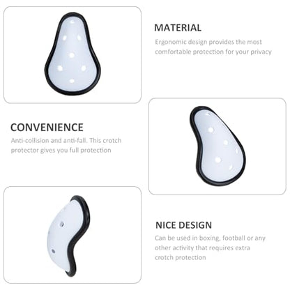 VANZACK 3pcs Breathable Mens Athletic Groin Cup Multi-Function Boxing Crotch Protector for Taekwondo Sparring and Combat Sports