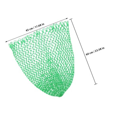 PRETYZOOM Thickened Nylon Fishing Catch Net Head, Sturdy Mesh Basket for Fish, Replacement Landing Net Head for Freshwater and Saltwater Fishing Tools