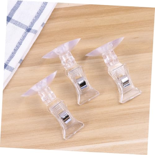 15pcs Suction Cup Clamps Feeding Tools for Fish Tank Aquarium Seaweed Clip Set Suitable for Aquatic Pets and Professional Aquarium Use