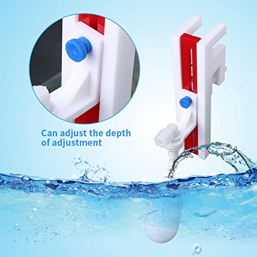 Nonelectric Auto Water Filler for Aquarium Fish Tank – Adjustable Level Controller with Holder