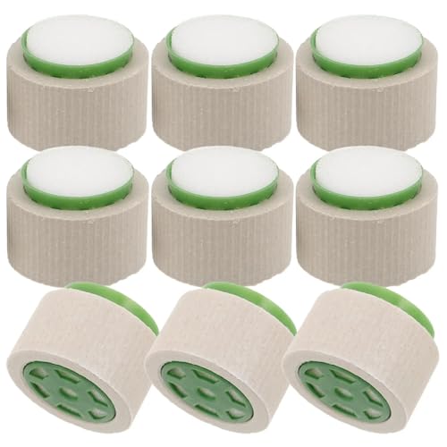 25 Sets Aquarium Plant Anchors Sturdy Ceramic Pots Prevent Floating Secure Root Growth Easy Use for Various Aquatic Plants