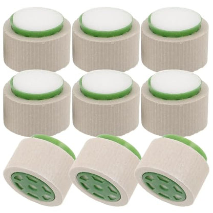 25 Sets Aquarium Plant Anchors Sturdy Ceramic Pots Prevent Floating Secure Root Growth Easy Use for Various Aquatic Plants