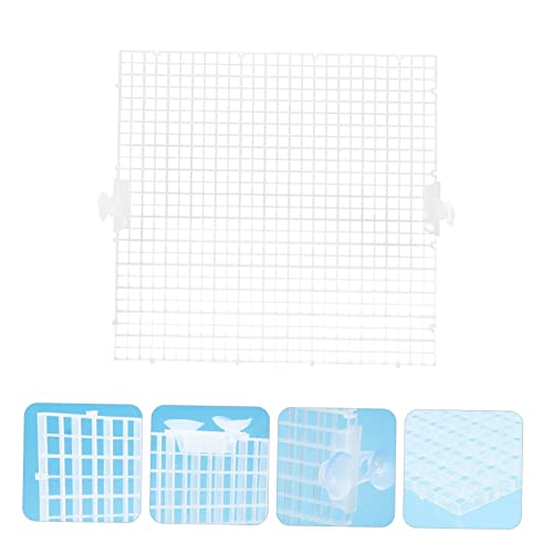 BESPORTBLE 8pcs Fish Tank Divider Panel Isolation Grid for Aquarium Multi-Grid Design for Safe Fish Separation and Easy to Install for Breeding and Isolation Needs