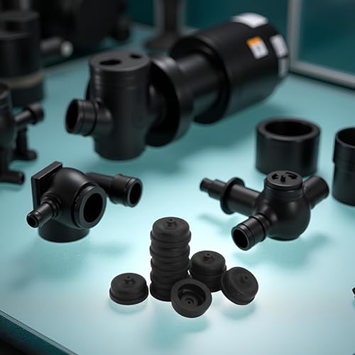 10Pcs Aquarium Diaphragm Air Pump Accessories EPDM Rubber Oxygen Pump Replacement Parts for Aquarium Fishing Oxygen Pump, Pumps and Filters