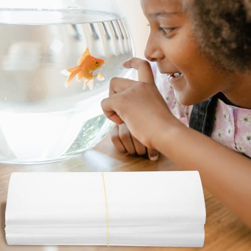 ABOOFAN 50pcs Fish Shipping Bags 24x48cm Leakproof Plastic Ornamental Live Fish Packaging Bags for Aquarium Transport