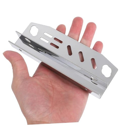 SUPVOX Fish Tank Tool Holder Stainless Steel Aquarium Maintenance Organizer Scissors and Tweezers for Fish Tank Cleaning and Aquatic Plant Care