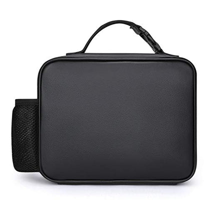Goldfish Swimming in The Fish Tank Lunch Bag for Women Men,Reusable Portable Lunch Box, Soft Cooler Lunchbox for Work Picnic
