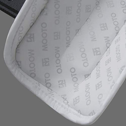 Mooto Korea Taekwondo Extera S2 Shin Protector Guard WT Logo MMA Martial Arts Kickboxing Karate Training Match Gym School Academy (Large(Length 26cm or 0.85 ft))