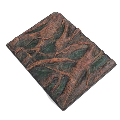 FILFEEL Aquarium Background 3D Effects Safe Foam Fish Wall Art for Tropical Desert Aquariums and Reptile Tanks (H) - size: H