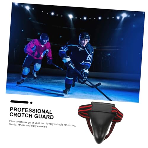 Professional Groin Protector Black Breathable for Martial Arts Training