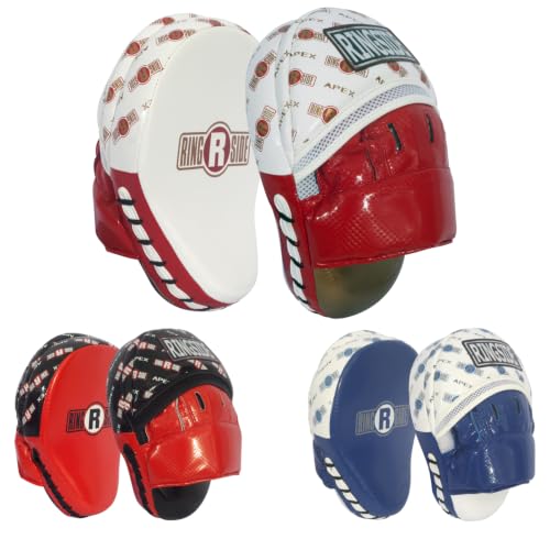 Ringside Apex Punch Mitt - color: White/Red