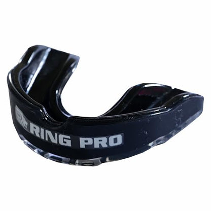 Mouth Guard for Boxing, MMA, Football, Basketball, Hockey, and All Contact Sports, Custom Fit for Adults and Youth, Teeth and Gum Protection - color: Black