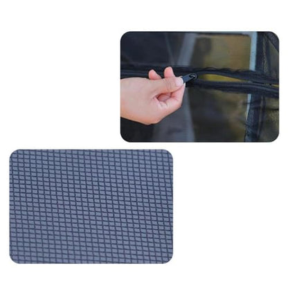 Aquarium Separation Net Breeding Box Nylon Mesh with Zipper for Fish Spawn Hatchery Lightweight, 32x17x17cm
