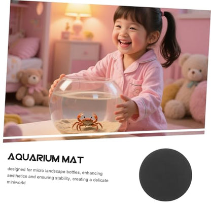 MERRYHAPY Aquarium Bottom Mat Cushion Fish Tank Leveling Pad for Stability Shock Absorption Easy Cleaning for Reptile Terrariums and Household Tank Protection