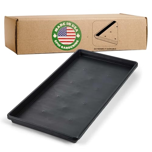 1020 Universal Bottom Tray - 1 Pack: Heavy-Duty Seed Starting Base: Bottom Watering & Propagation Tray for Indoor Gardening