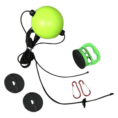 Yiju Boxing Reflex Ball, Double End Punching Ball for Hand-Eye Coordination, Home MMA Workout Trainer for Adults and Kids