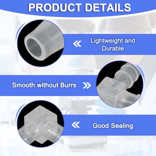 uxcell 1/4" Hose Barb Fitting, 8 Pcs Equal Barbed 90 Degree Elbow L Shaped 2 Way Plastic Splicer Joint Mender Adapter Union Fitting for Air Line Tubing Pipe Household Fuel Gas Liquid - size: 0.25 Inch