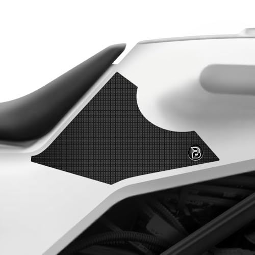 BLOQ Motorcycle Tank Grips compatible with VITPILEN 401 (2018-) Tacky Grip - Black