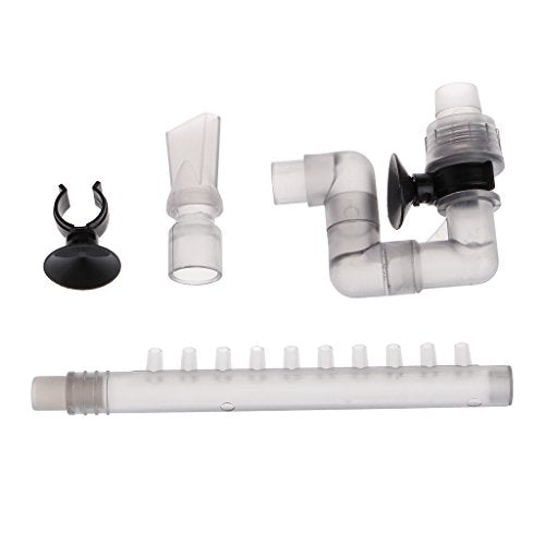 Canister Outflow Outlet Tube Fish Tanks External Filter Replacement Accessories with Strong Suction Cups