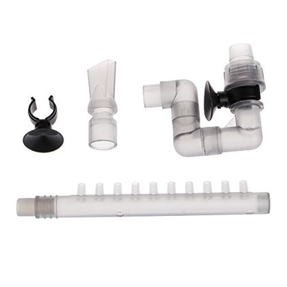 Canister Outflow Outlet Tube Fish Tanks External Filter Replacement Accessories with Strong Suction Cups
