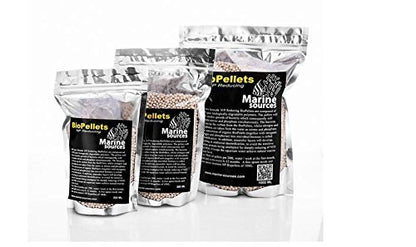 Marine Color NP Biopellets for Nitrate Phosphate Reduction 300ml Reef Tank Aquarium Marine System Pelletized Biodegradable Polymers Protein Skimmer Compatible Accurate Dosing Measuring Spoon Included