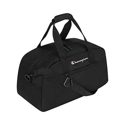 Champion Logo Duffel Bag - color: Black/Scarlet, size: One Size