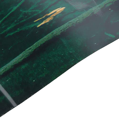3D PVC Self Adhesive Fish Tank Wallpaper Sticker, Lake Reflection Pattern, for Aquarium Fish Tank Decoration, Premium 1 Roll (122 * 50CM)