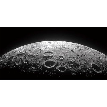 AWERT 48x18 inches Aquarium Background Moon Surface Space Planets Fish Tank Background Polyester Terrarium Background