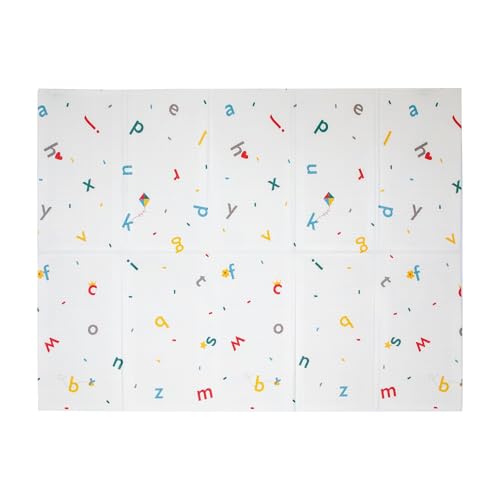 Nuby Reversible Baby Floor Mat - color: Car Tracks