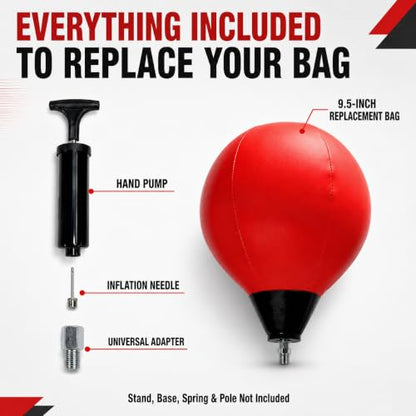 Replacement Punching Bag with Universal Adapter for Most Stands, 2 Sizes