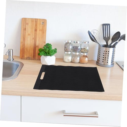 COLLBATH Fish Fillet Mat for Kitchen Use Non-Slip PVC Fish Cleaning Board Multifunctional Pad for Scaling and Draining Compact Design for Small Spaces