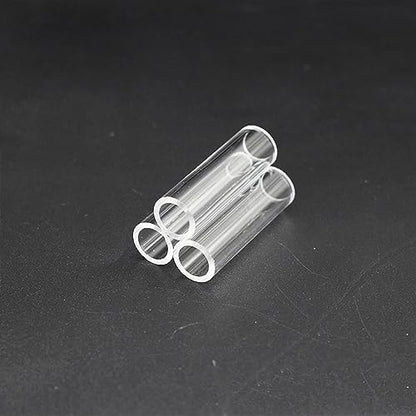 Shrimp Shelter Tube, Transparent Acrylic Tube Aquarium Shrimp Cave Breeding Fish Shrimp Feeder Breeding Tube Aquarium Fish Tank Pipe Shelter Tube Fish Tank Shelter Decorations Hideaway Pipes - color: 3 tubes