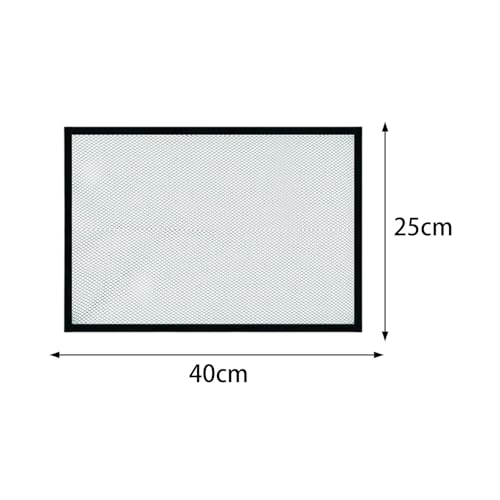 Aquarium Screen Top Cover Anti Jumping Mesh Screen Transparent Jump Guard Protective Net Accessory Multifunction Breathable Fish Tank Cover - color: 40x25cm