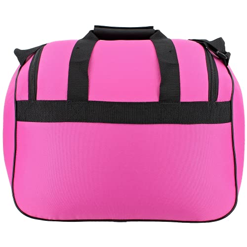 adidas Power Gym Bag – Lightweight Small Duffel, Intense Pink/Black/Diablo, OSFA - color: Intense Pink/Black/Diablo