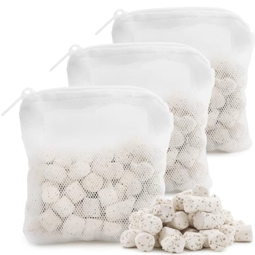 3 Pack of Biomax Aquarium Filter Media Replacement for Fluval SPEC, Evo and Flex Desktop Aquariums,Stage Three Biological Filtration Filter A1378-2.1 Ounces Each