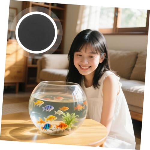 Yardwe Non Slip Aquarium Leveling Cushion for Micro Landscape Bottles Shockproof Easy to Clean Durable Pad for Enhanced Stability and Protection