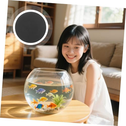 Yardwe Non Slip Aquarium Leveling Cushion for Micro Landscape Bottles Shockproof Easy to Clean Durable Pad for Enhanced Stability and Protection